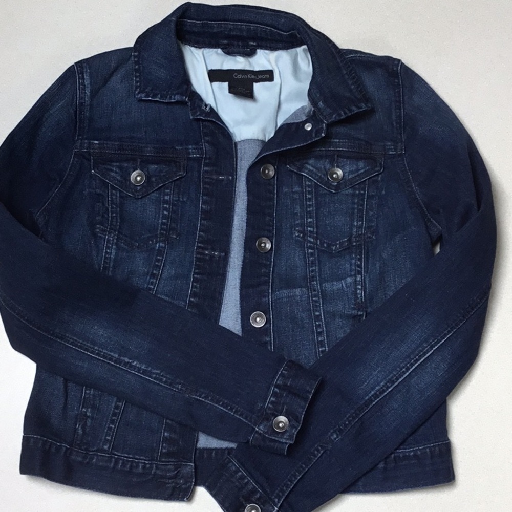 Calvin Klein jean jacket sz S